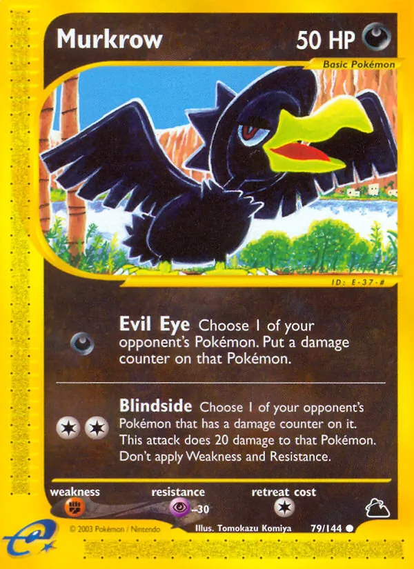 Murkrow — Skyridge 79/144
