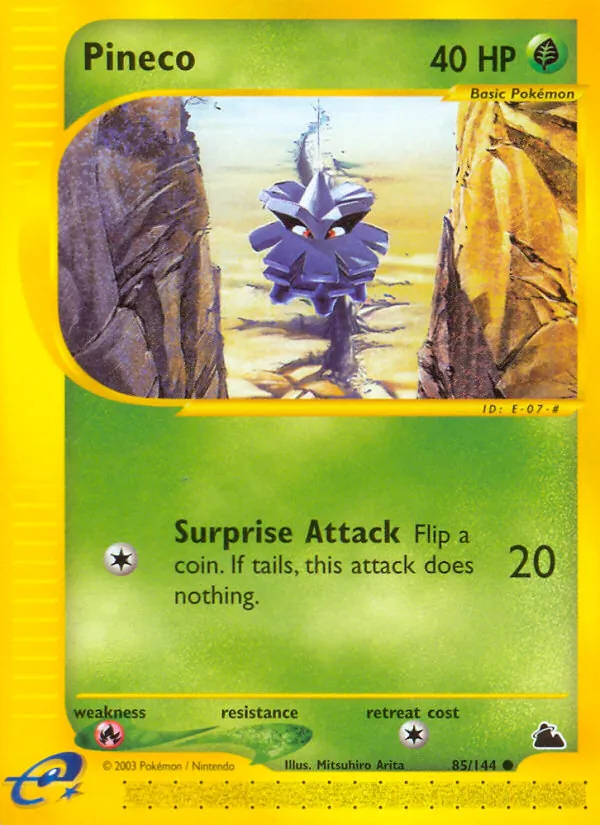 Pineco — Skyridge 85/144