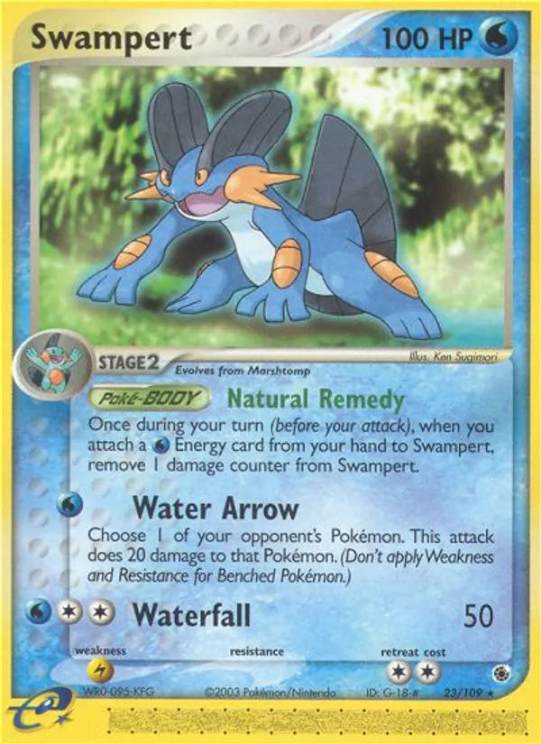 Swampert — Ruby & Sapphire 23/109