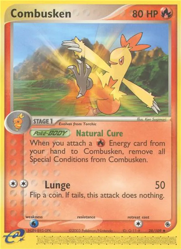 Combusken — Ruby & Sapphire 28/109