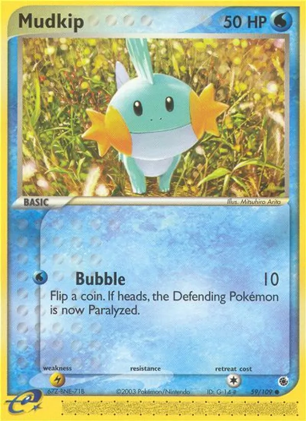 Mudkip — Ruby & Sapphire 59/109