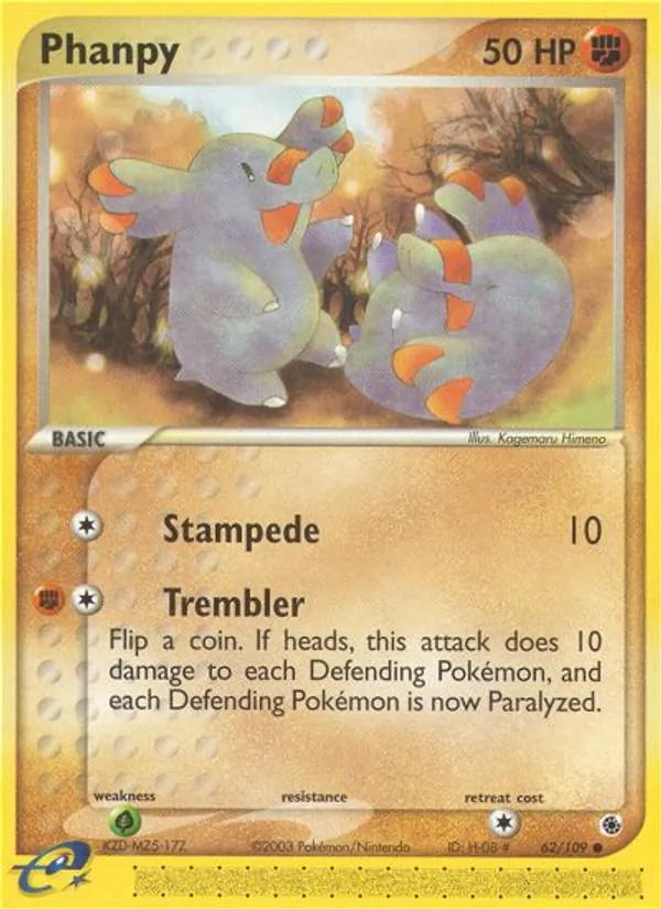 Phanpy — Ruby & Sapphire 62/109