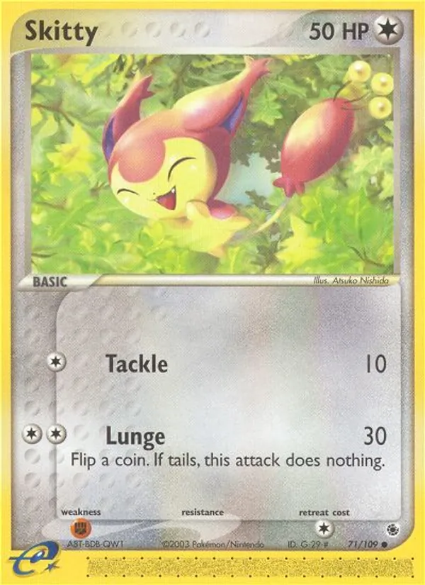 Skitty — Ruby & Sapphire 71/109