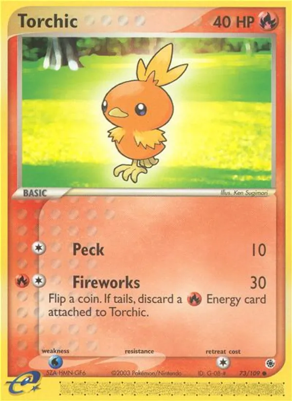 Torchic — Ruby & Sapphire 73/109