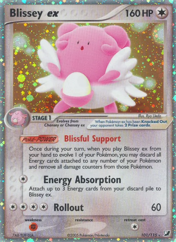 Blissey ex — Unseen Forces 101/115