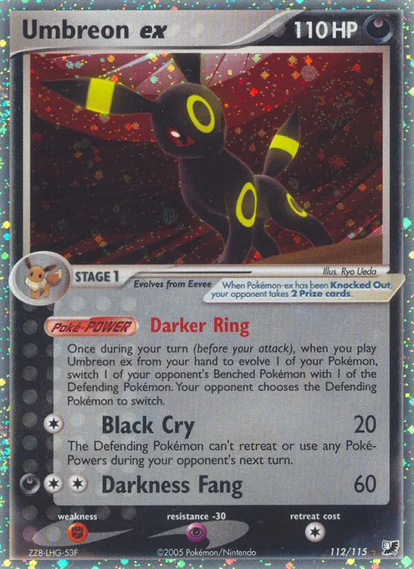 Umbreon ex — Unseen Forces 112/115