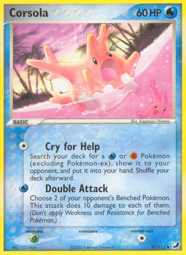 Corsola — Unseen Forces 37/115