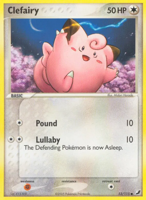 Clefairy — Unseen Forces 53/115