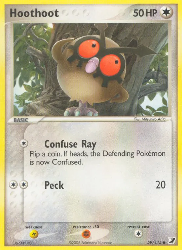 Hoothoot — Unseen Forces 59/115