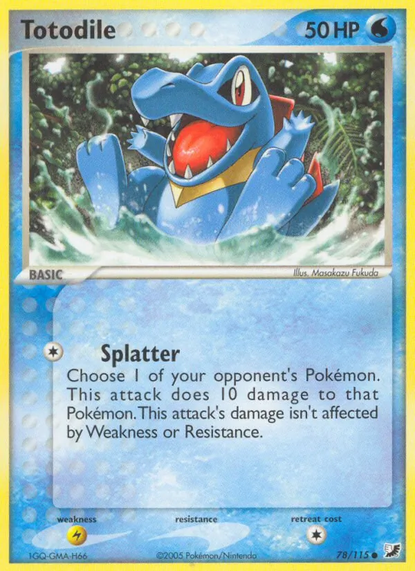 Totodile — Unseen Forces 78/115