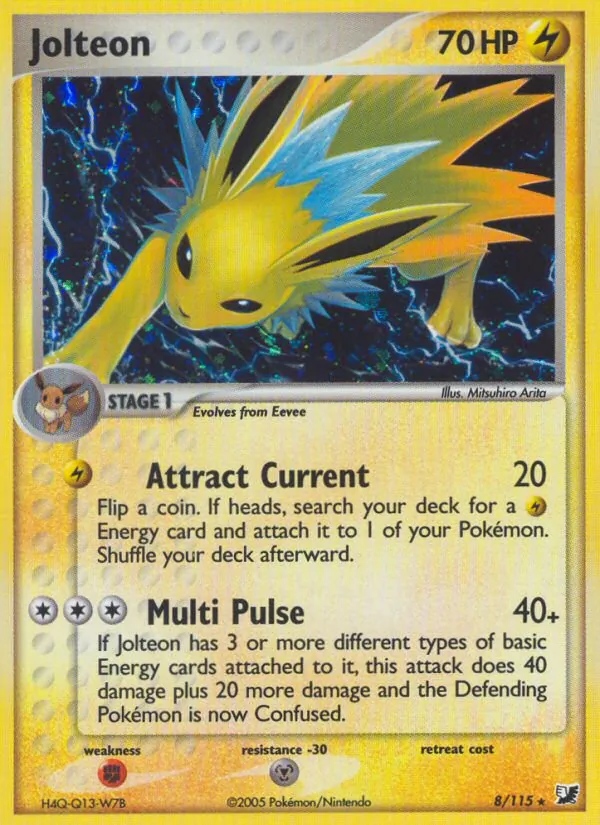 Jolteon — Unseen Forces 8/115