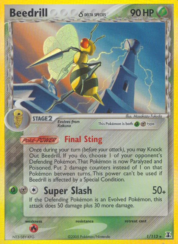 Beedrill δ — Delta Species 1/113