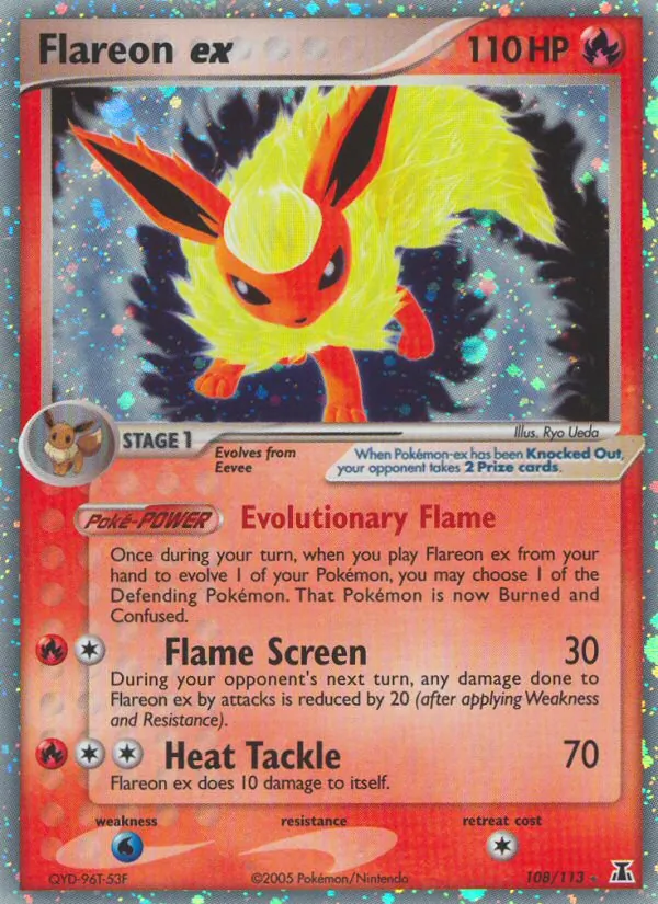 Flareon ex — Delta Species 108/113