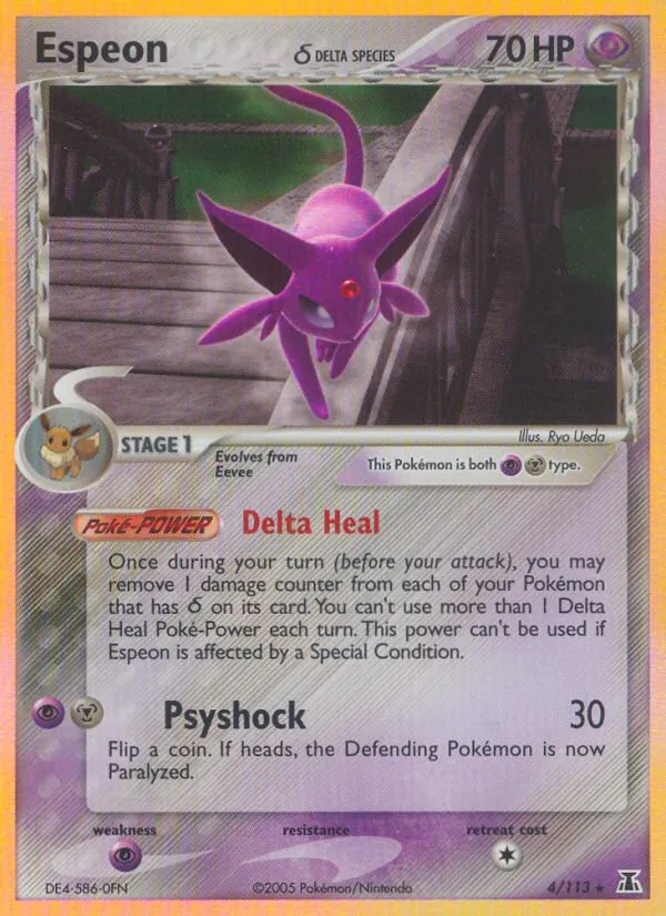 Espeon δ — Delta Species 4/113