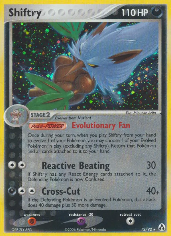 Shiftry — Legend Maker 12/92
