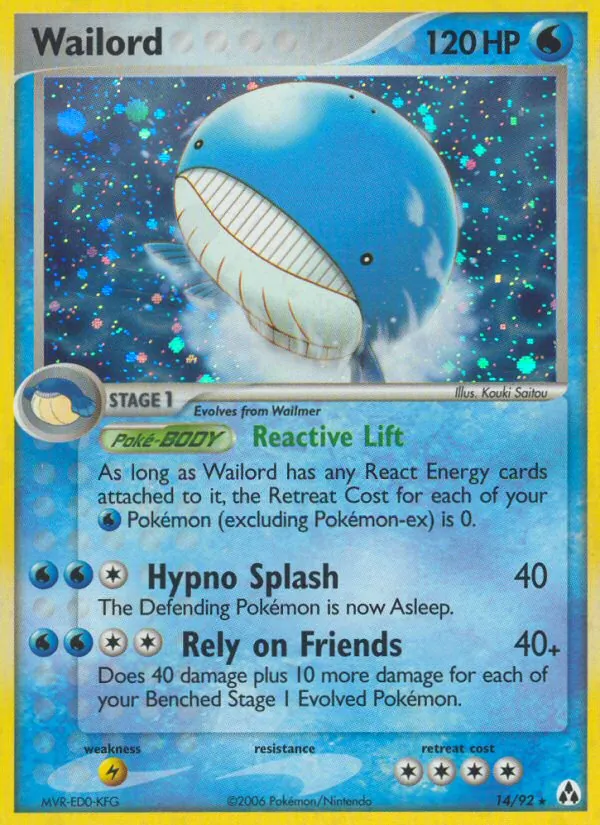 Wailord — Legend Maker 14/92