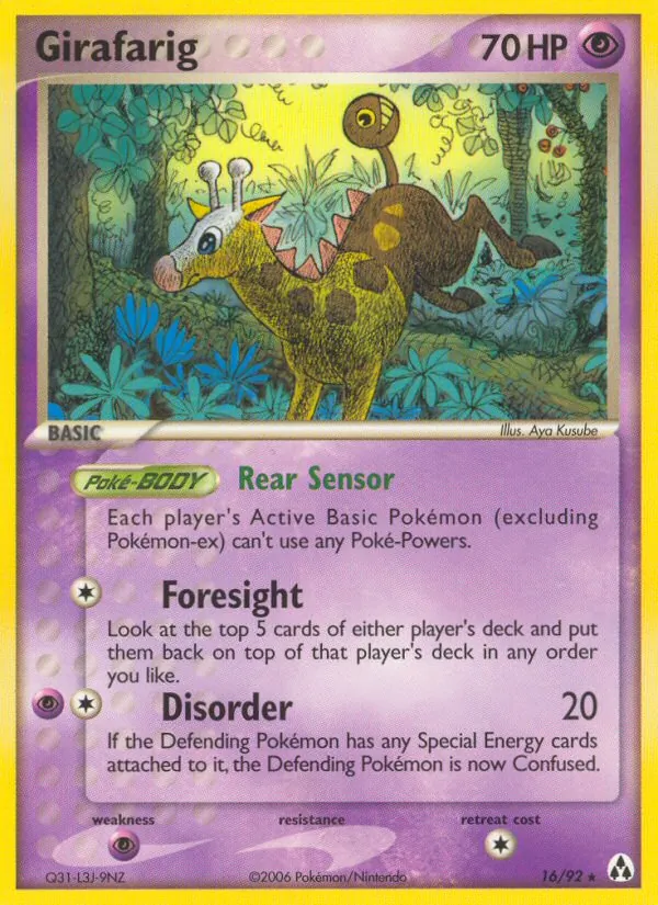 Girafarig — Legend Maker 16/92