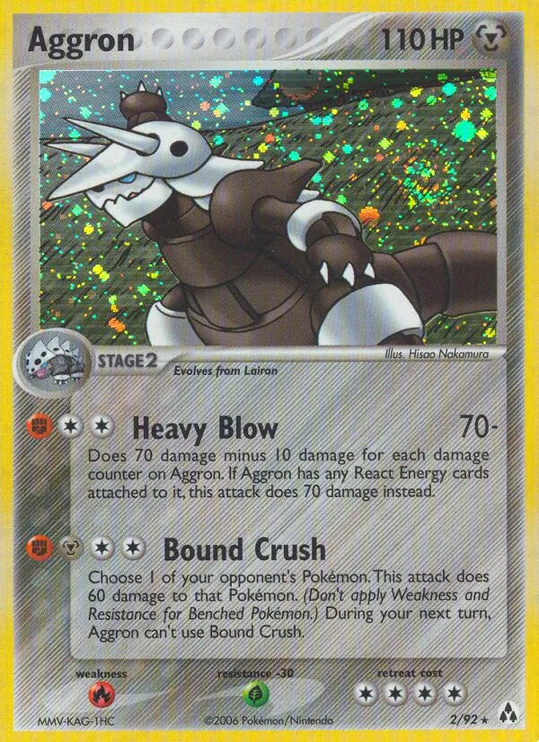 Aggron — Legend Maker 2/92