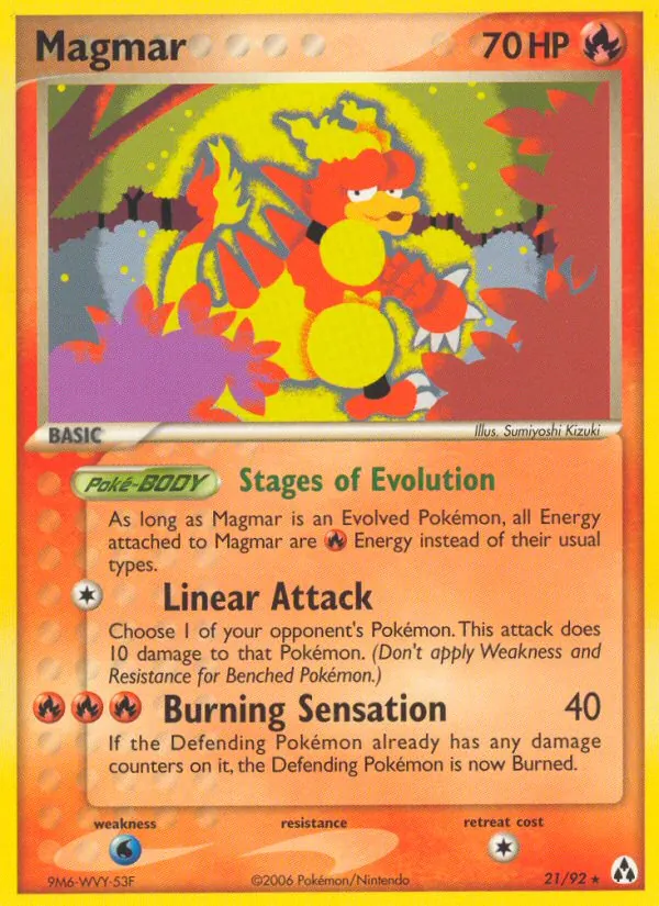 Magmar — Legend Maker 21/92