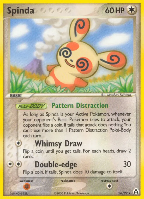 Spinda — EX Créateurs de légendes 26/92