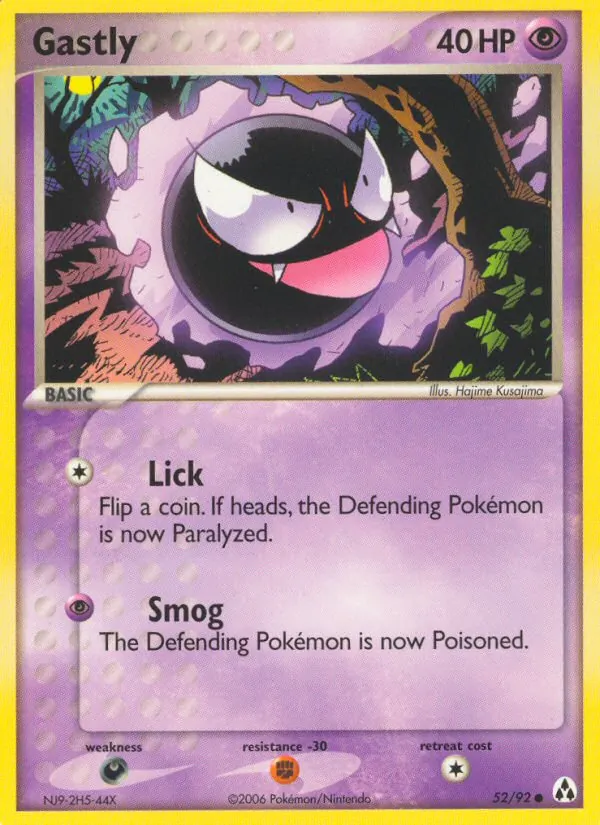 Gastly — Legend Maker 52/92