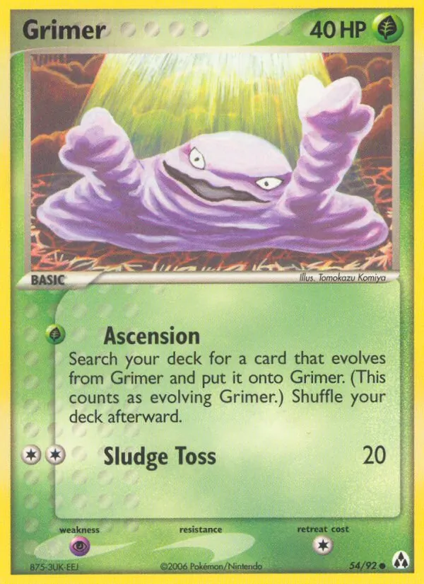 Grimer — Legend Maker 54/92