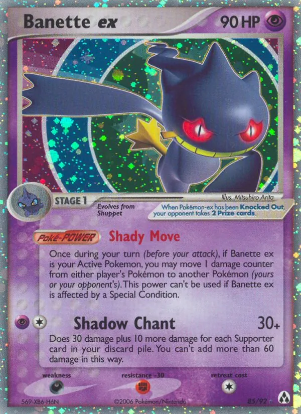 Banette ex — Legend Maker 85/92