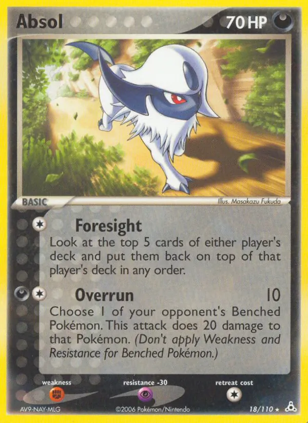 Absol — Holon Phantoms 18/110