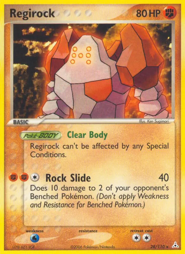 Regirock — Holon Phantoms 28/110