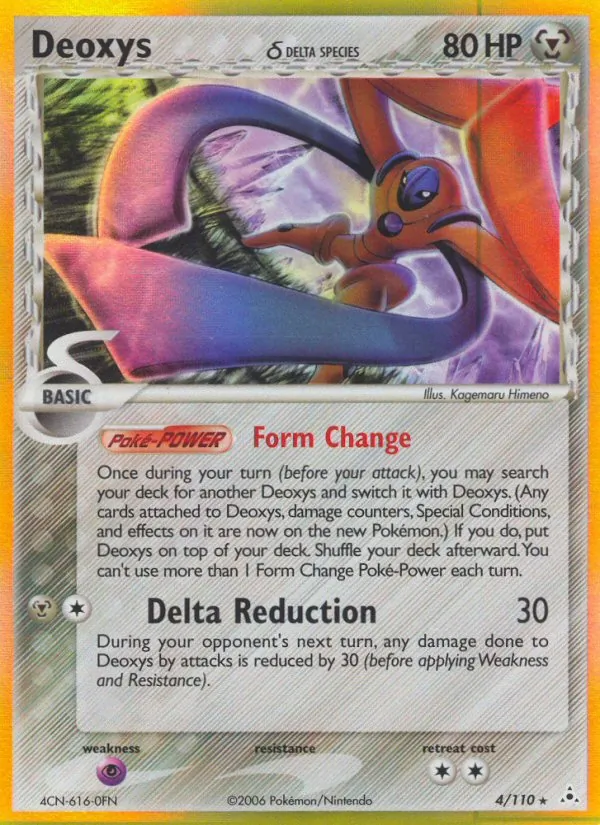 Deoxys δ — Holon Phantoms 4/110