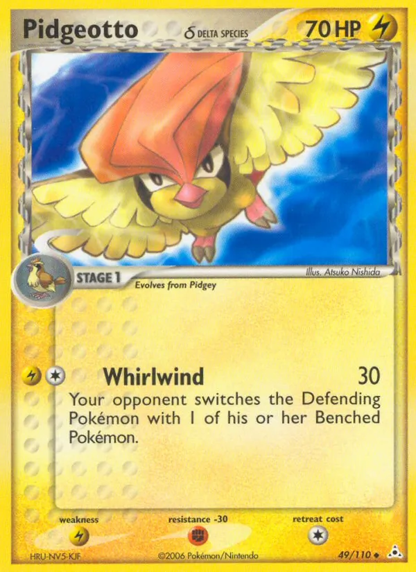 Pidgeotto δ — Holon Phantoms 49/110