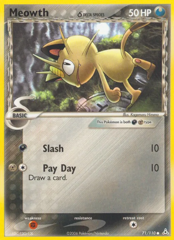 Meowth δ — Holon Phantoms 71/110