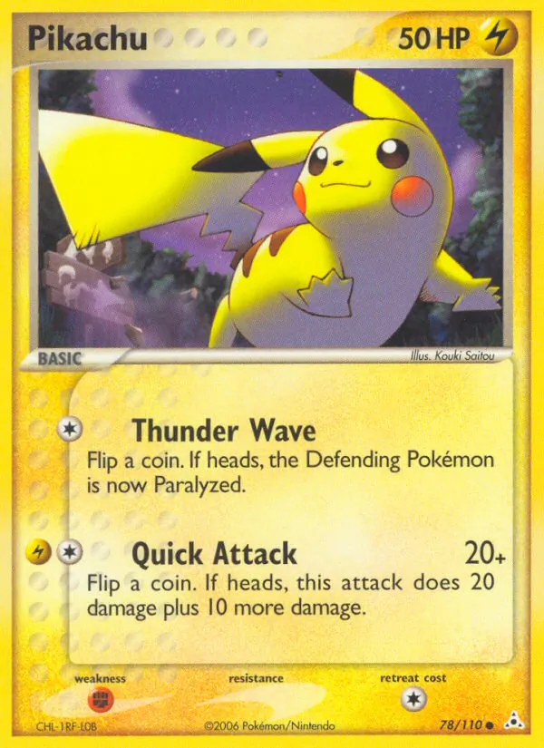 Pikachu — Holon Phantoms 78/110