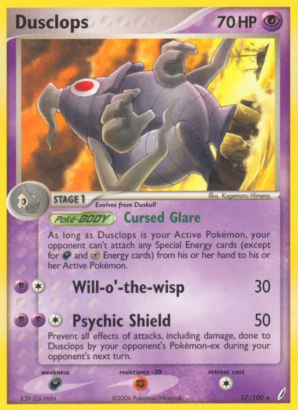 Dusclops — Crystal Guardians 17/100