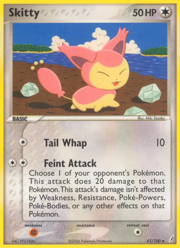 Skitty — Crystal Guardians 41/100