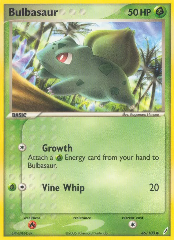 Bulbasaur — Crystal Guardians 46/100