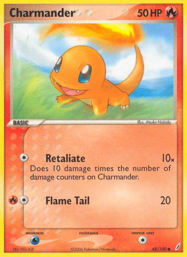 Charmander — Crystal Guardians 48/100