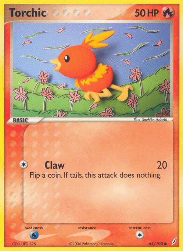 Torchic — Crystal Guardians 65/100