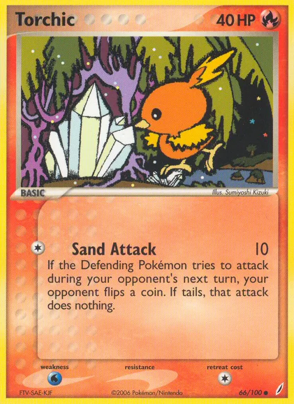 Torchic — Crystal Guardians 66/100
