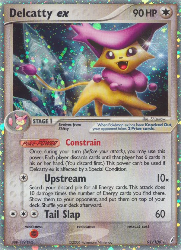 Delcatty ex — Crystal Guardians 91/100