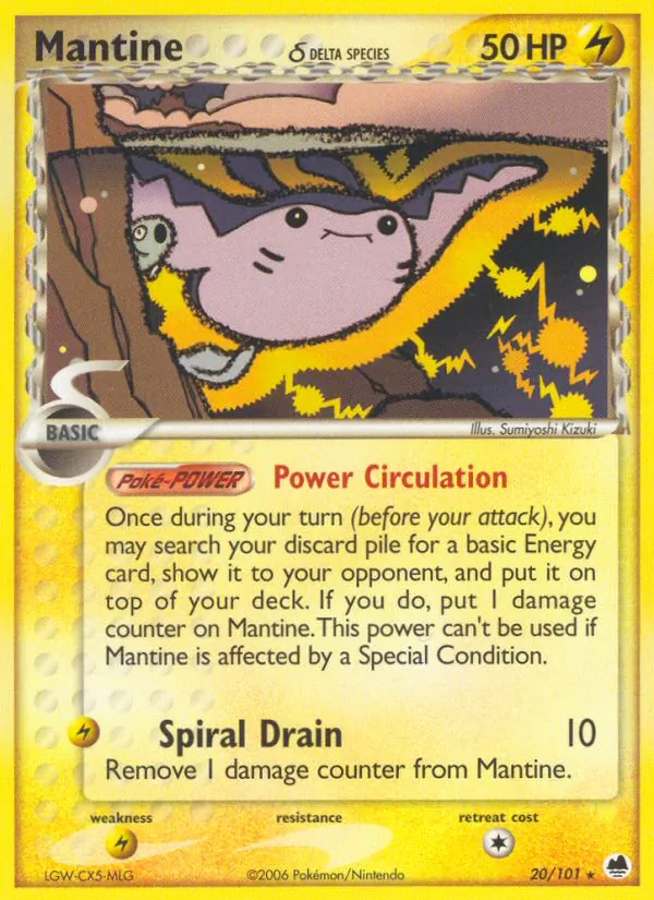Mantine δ — Dragon Frontiers 20/101