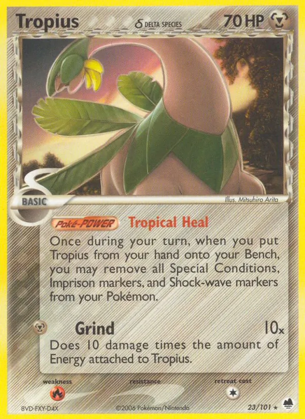 Tropius δ — Dragon Frontiers 23/101