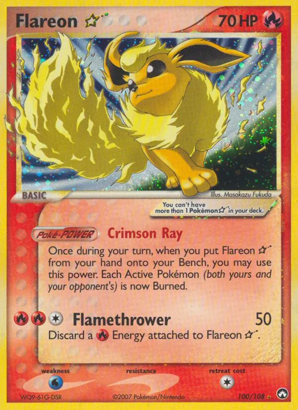 Flareon ☆ — Power Keepers 100/108