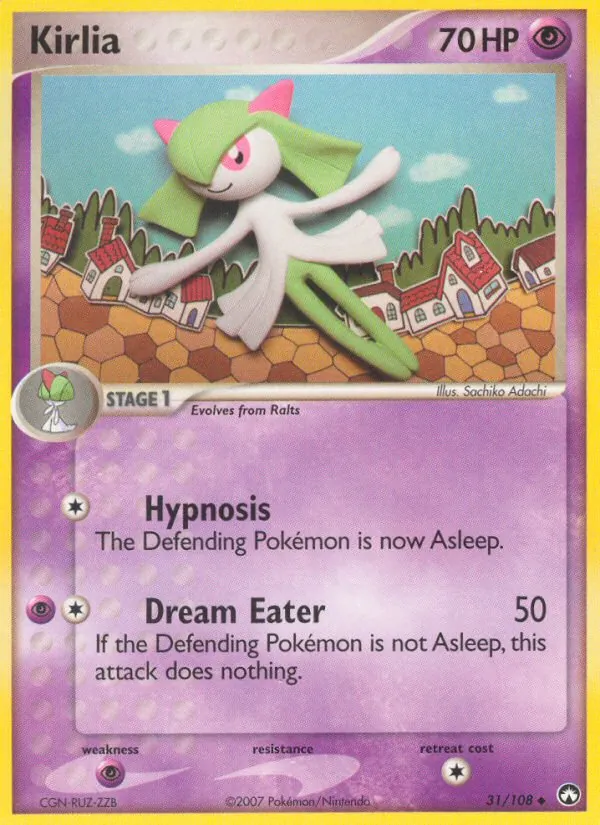 Kirlia — EX Gardiens du Pouvoir 31/108