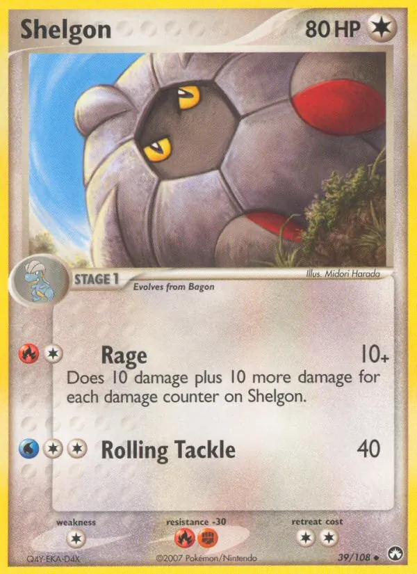 Shelgon — Power Keepers 39/108