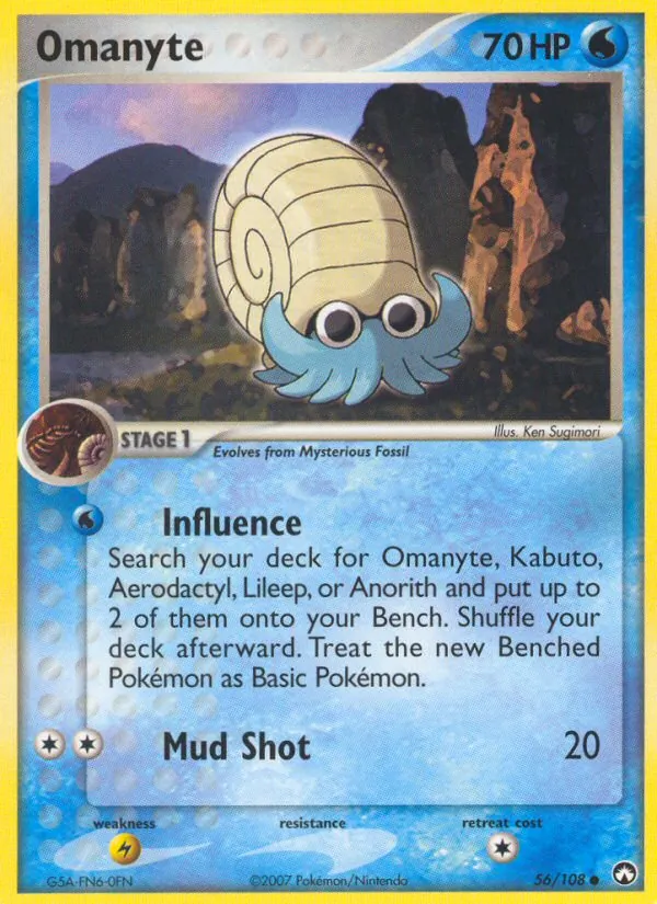Omanyte — Power Keepers 56/108