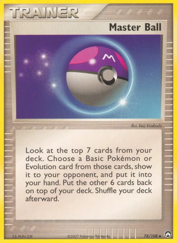Master Ball — Power Keepers 78/108