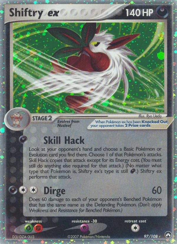 Shiftry ex — Power Keepers 97/108