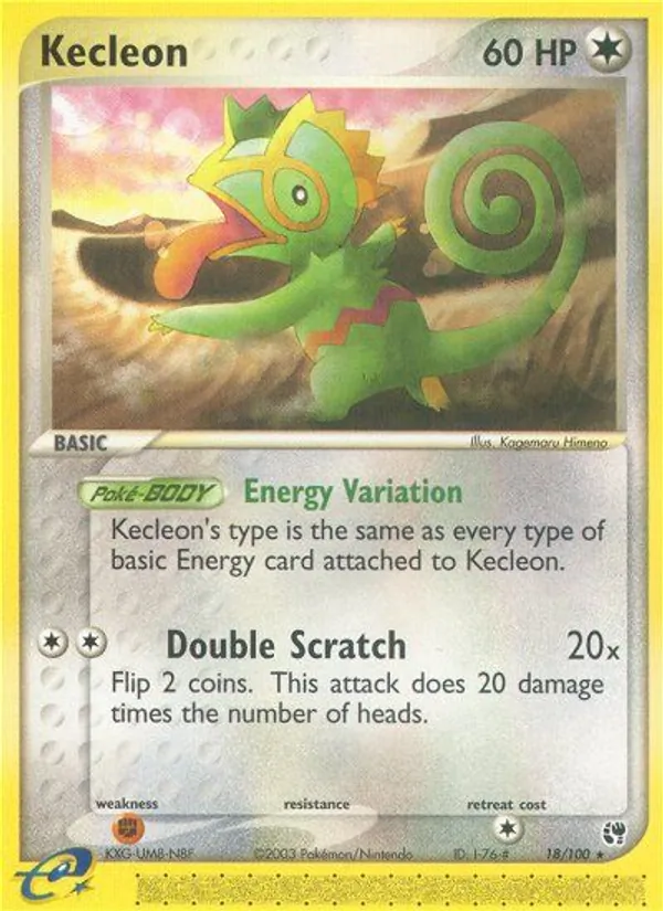 Kecleon — Sandstorm 18/100