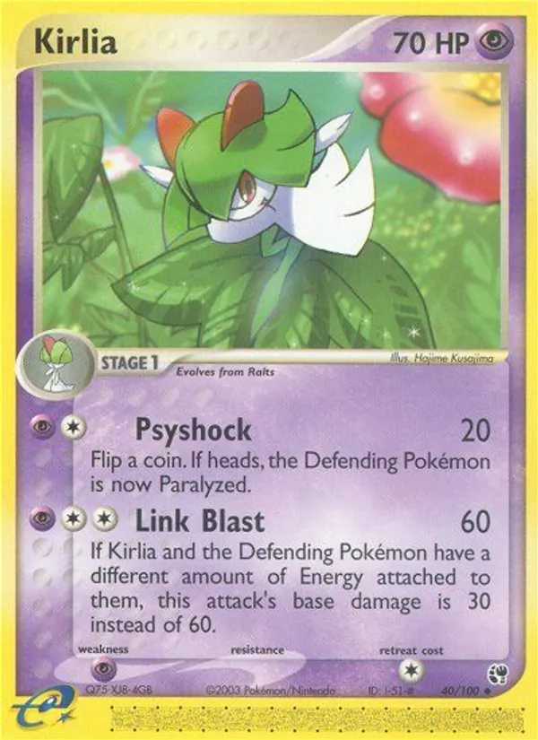 Kirlia — Sandstorm 40/100